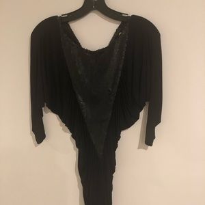 Catherine malandrino sequin / jersey dress